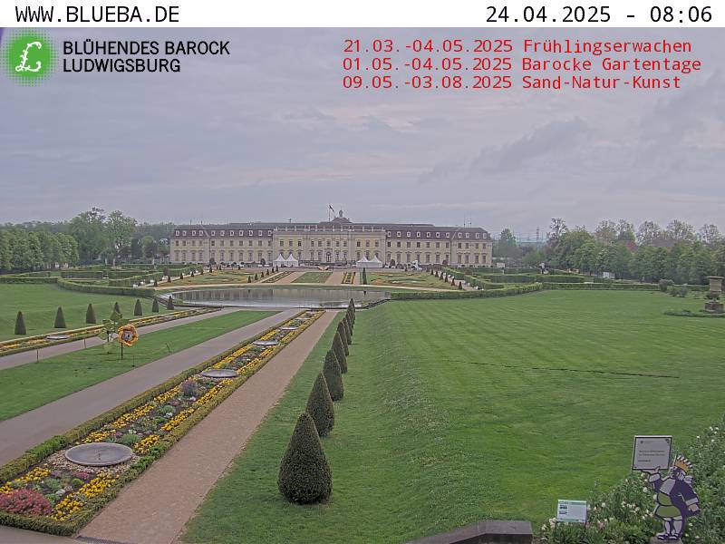 WebCam Blühendes Barock Ludwigsburg