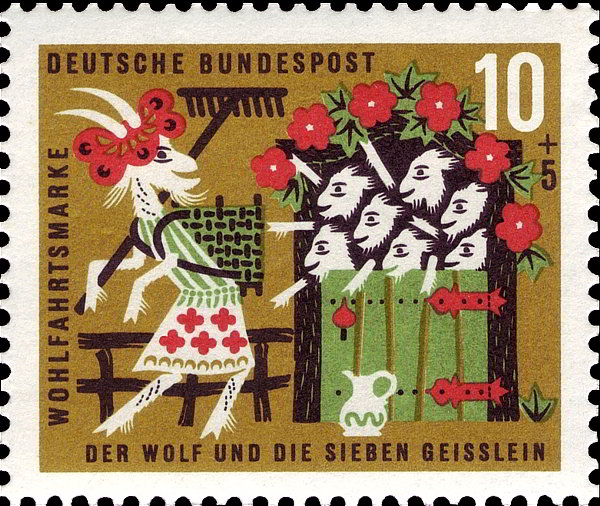 Werbefilm aus dem Märchengarten für Wohlfahrtsbriefmarken